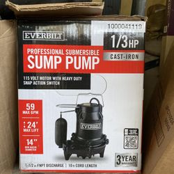 Sump Pump