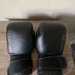 Black Century Boxing Gloves 14oz