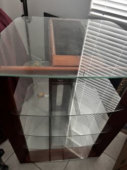 Wood Glass Display
