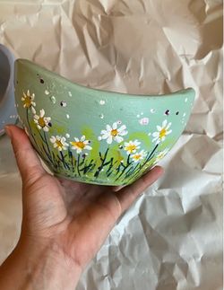 Hand painted bowl