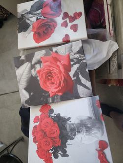 Red Rose Decor