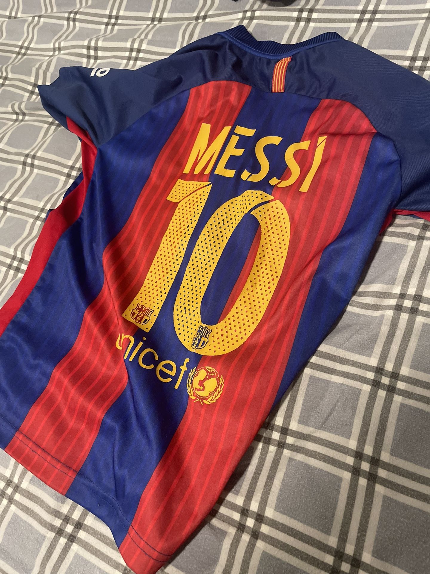 Kids Large Messi Jersey