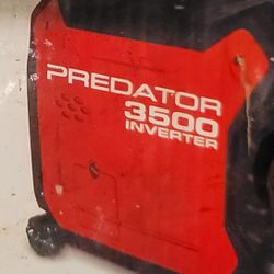 Predator 3500 Gas Inverter 