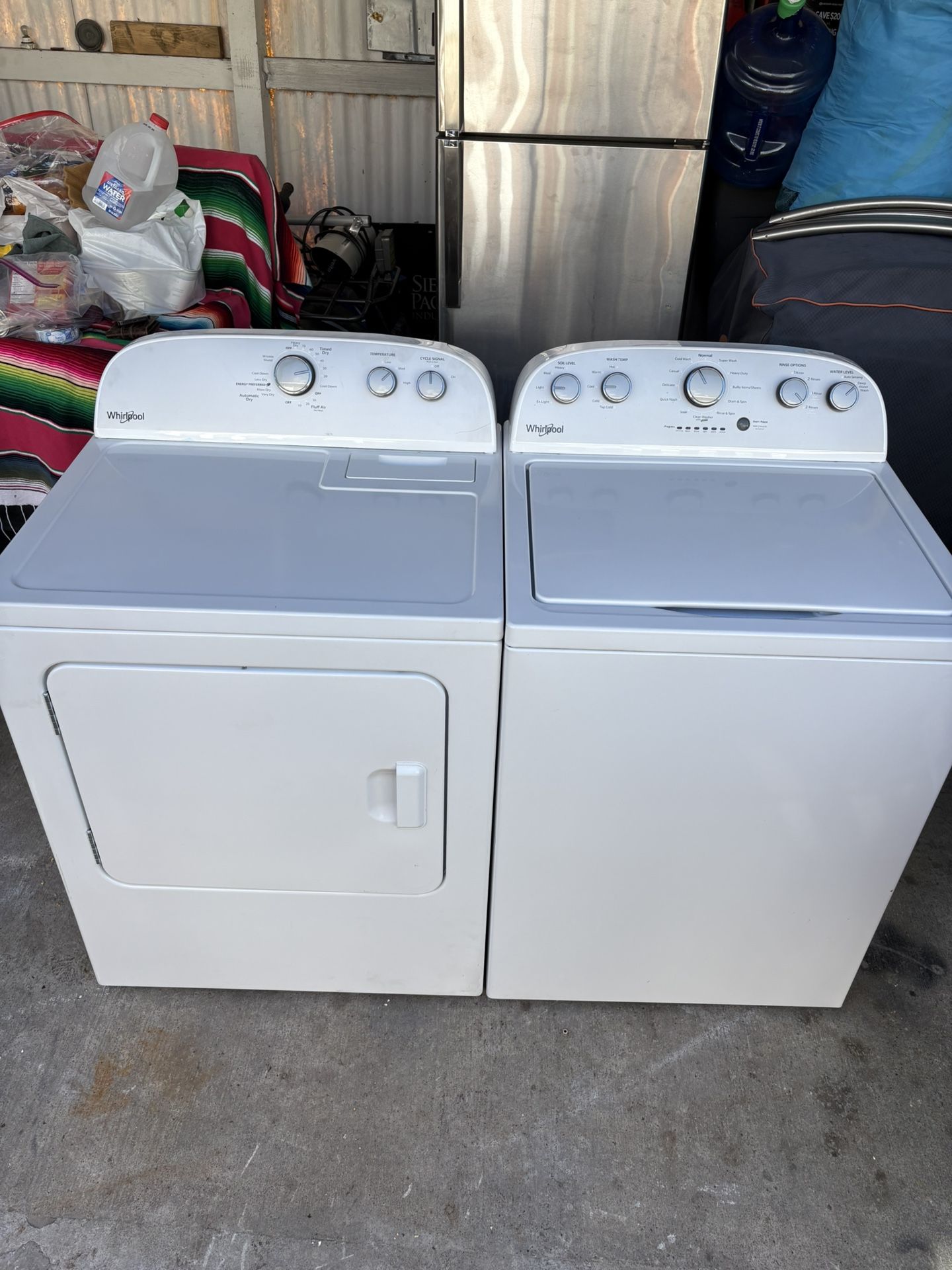 Whirlpool Washer And Dryer