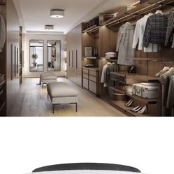 Inspire Collection 13 in. 2-Light Graphite Transitional Kitchen Ceiling Light Drum Flush Mount