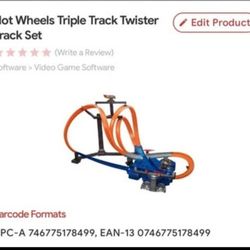 NIB - Hot Wheels Triple Track Twister Set