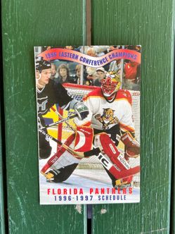 Vintage Florida Panthers schedule, 1996-97 season