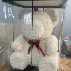 Big White Rose Bear 