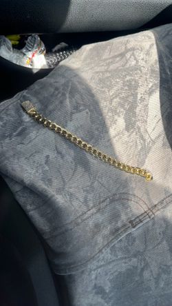 Gold plated bracelet