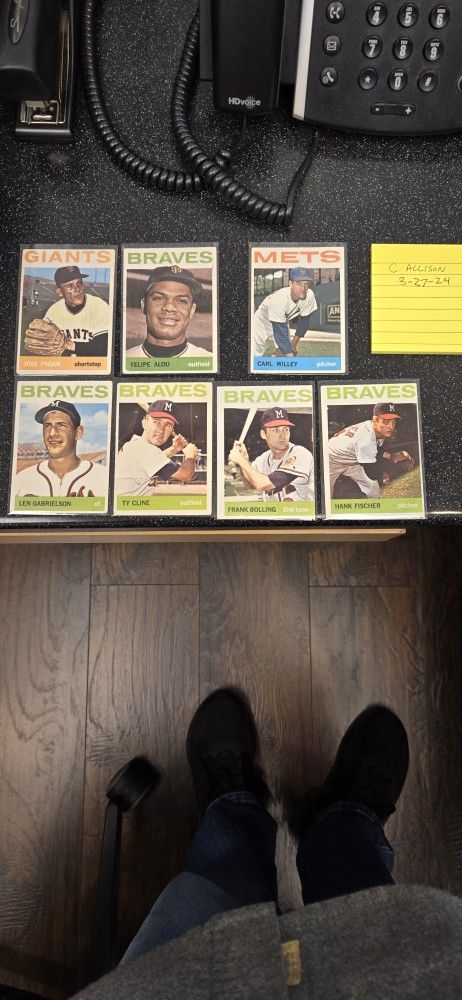 1964 Topps Baseball Cards Lot