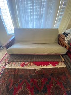 Solid full sized futon