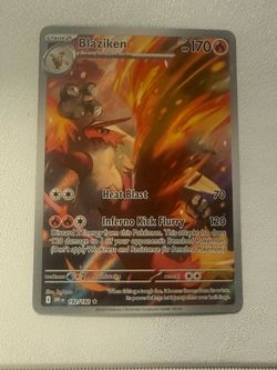 Blaziken 192/182 Illustration Rare - Destined Rivals