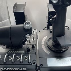 Logitech X-56 Flight Simulator Controller With Desk Mount - For Sale Or Trade