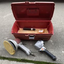 Air Powered Orbital Sander - Air Powered Rotary Disc Sander 