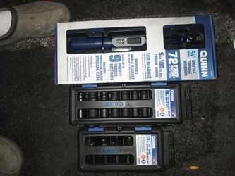 Digital torque wrench+deep impact sockets