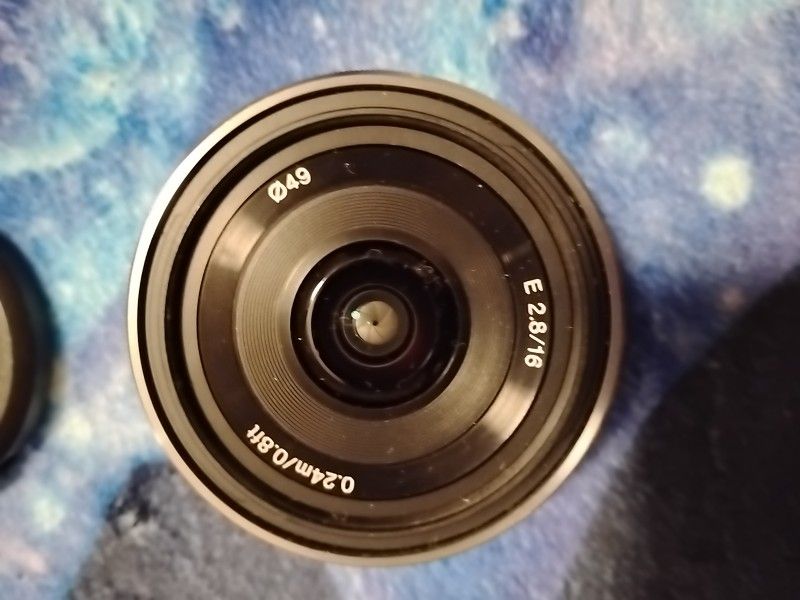 E 16 mm F2.8
16 mm Sony