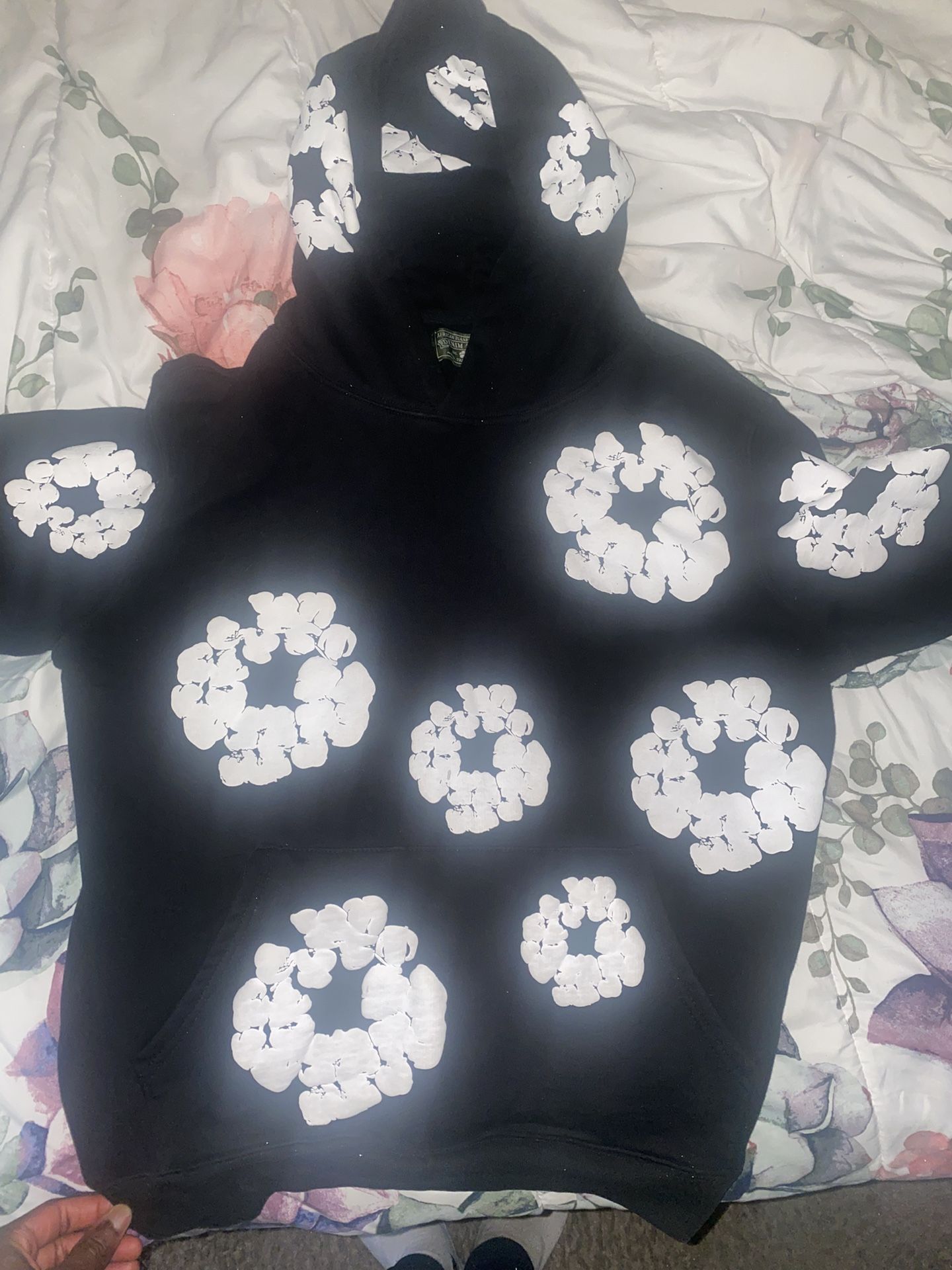 Denim Tears Hoodie Black & White