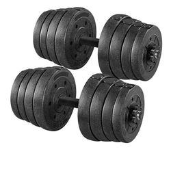 Yaheetech 66LB Weight Dumbbell Set