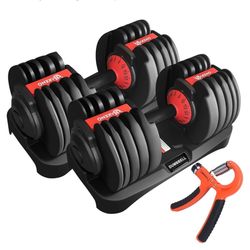 Adjustable Dumbbells 5-55 Lbs