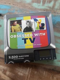 Obsessed with tv book&game
