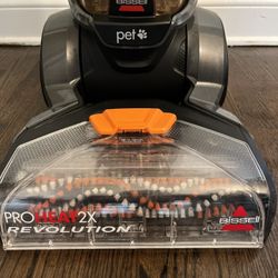 BISSELL 1548 Orange Carpet Cleaner/Vacuum 