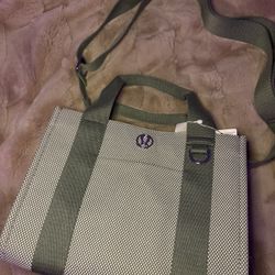 Lululemon mini canvas Tote 
