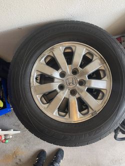 4 Honda Odyssey Wheels
