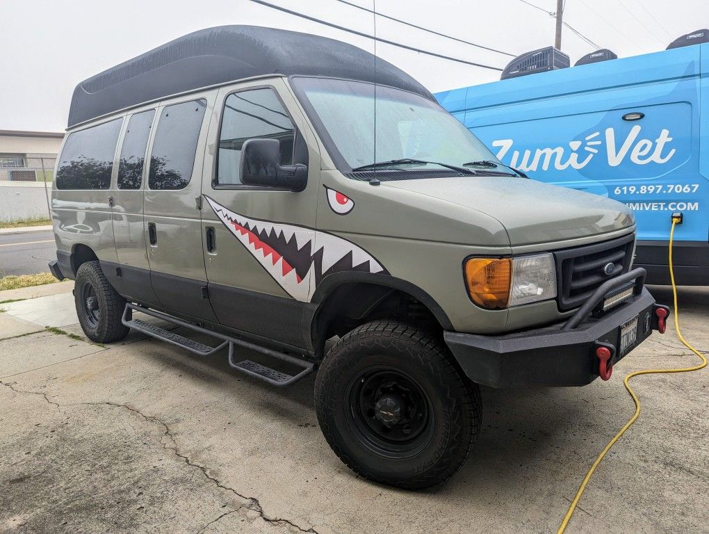 High Top Ford Van For Trade.