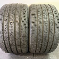 V534  315 30 21 105V  Pirelli Cinturato P7  - 2 Used Tires 95% Life 