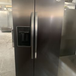 Fridge Whirlpool Side By Side Good Condition 90 Days Warranty Refry Whirpool Buenas Condiciones 90 Dias De Garantia 