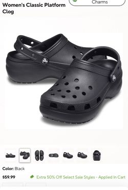 Platform Crocs