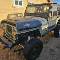 1992 yj jeep clean title  