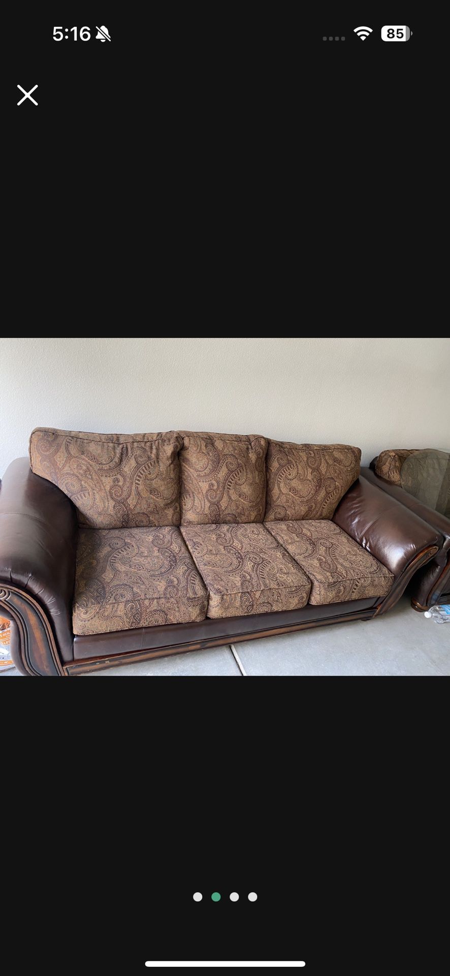 Couch And Loveseat With Ottoman 