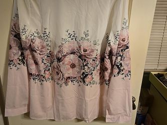 floral print long sleeve button down