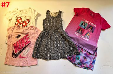 Bag #7 Girls used clothes size T4/T5