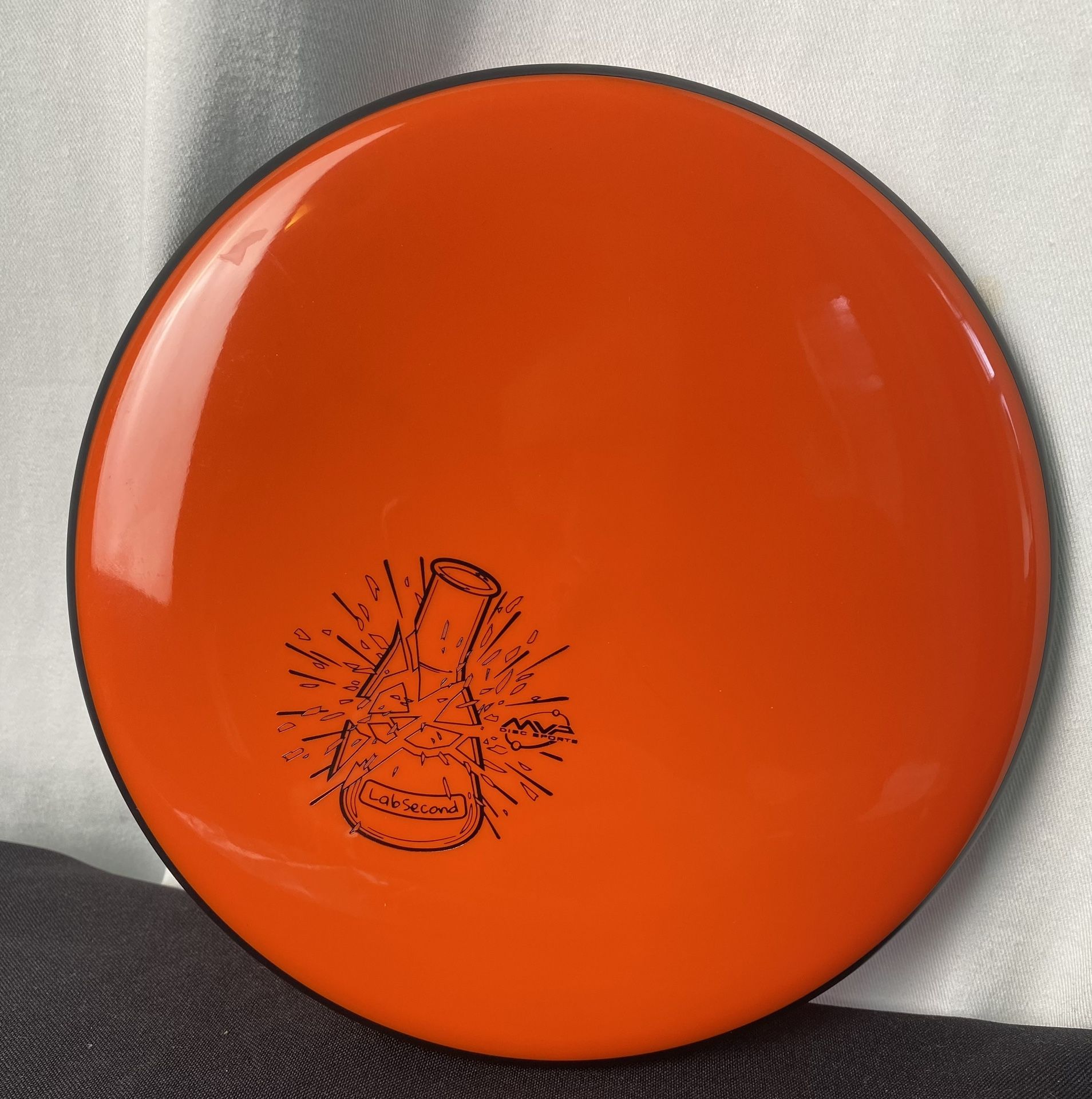 MVP Gyro Glitch Lab Second 144 Gram Orange Black Neutron Soft Disc (Gyropalooza 2024) Golf New 1/7/0/0 (Rare Hard To Find Sold Out)