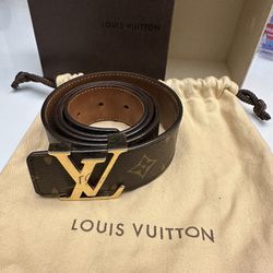 Louis Vuitton Monogram Golden Buckle Belt for Sale in Queens, NY