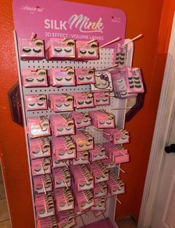 Mink eyelashes + stand SALON READY