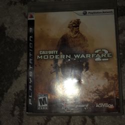 Mw2 Game Ps3 