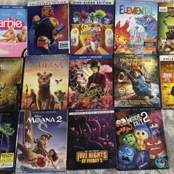  Blu-ray DVDs