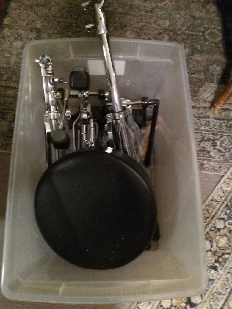 Drum Set With Stool