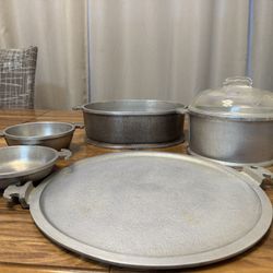 Vintage Guardian Service Hammered Aluminum USA