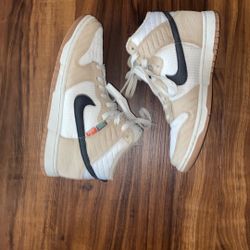 Nike Dunk High Toasty Rattan Black White Men’s 10 Fleece Lined