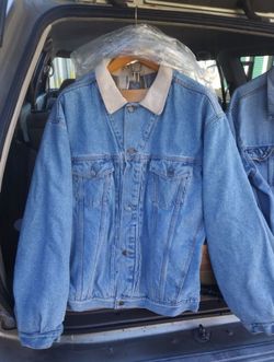 Old rye men's lined Jean jacket