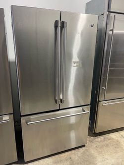 SALE🔥Refrigerator GE counter depth French door 36” inches wide / nevera heladera frío refrigeradora
