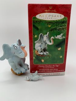 Hallmark 2001 Dr Seuss Horton Hatches The Egg Keepsake Ornament