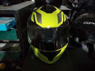 Billet motorcycle helmet