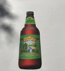 Beer metal sign
