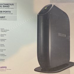 Belkin WIRELESS DUAL-BAND N ROUTER