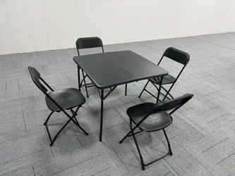 Square table 34 inch fold in half